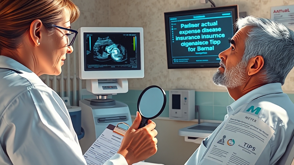 실비보험 적용 범위 (realistic 스타일)