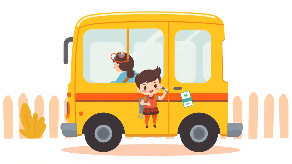 어린이집 가면 어떻게 될까요? (illustration 스타일)