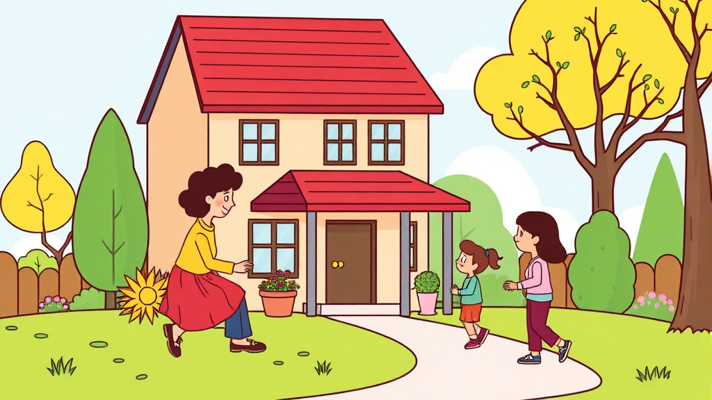 자녀 승계형 주택연금, 무엇이 달라지나? (cartoon 스타일)