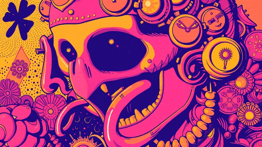 부작용 & 주의사항 (popart 스타일)