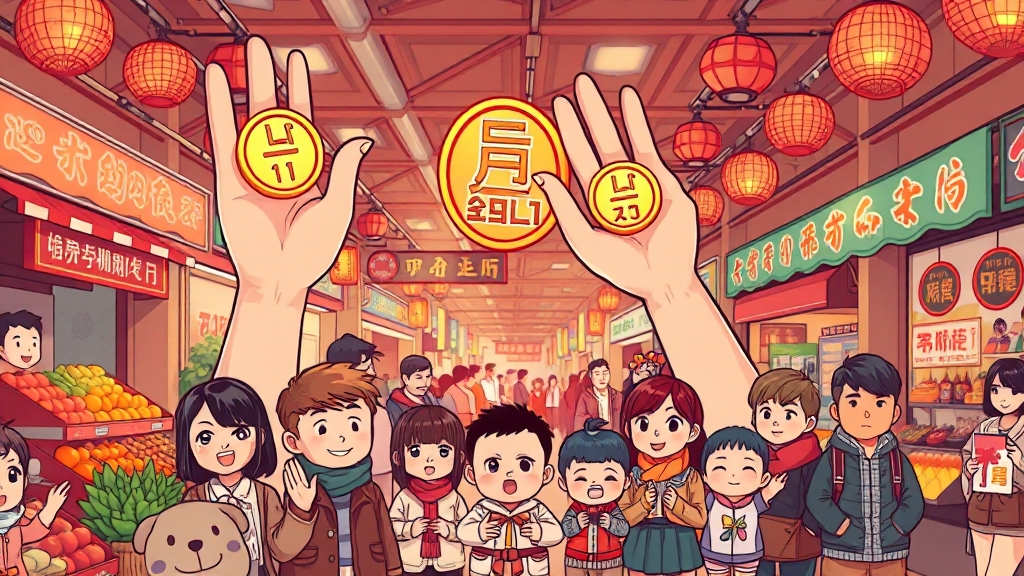 민생회복 성공 사례 (cartoon 스타일)