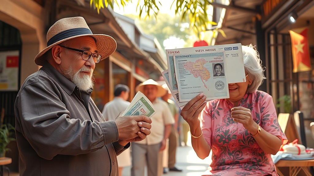 베트남 이주 생활 정보 (realistic 스타일)