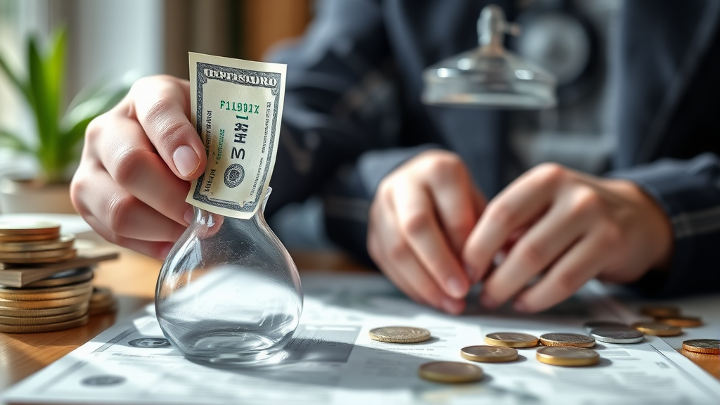 중도인출 세금 핵심 정리 (realistic 스타일)