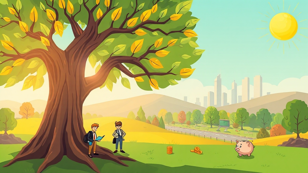 배당 투자, 이것만은 꼭 기억하세요! (cartoon 스타일)