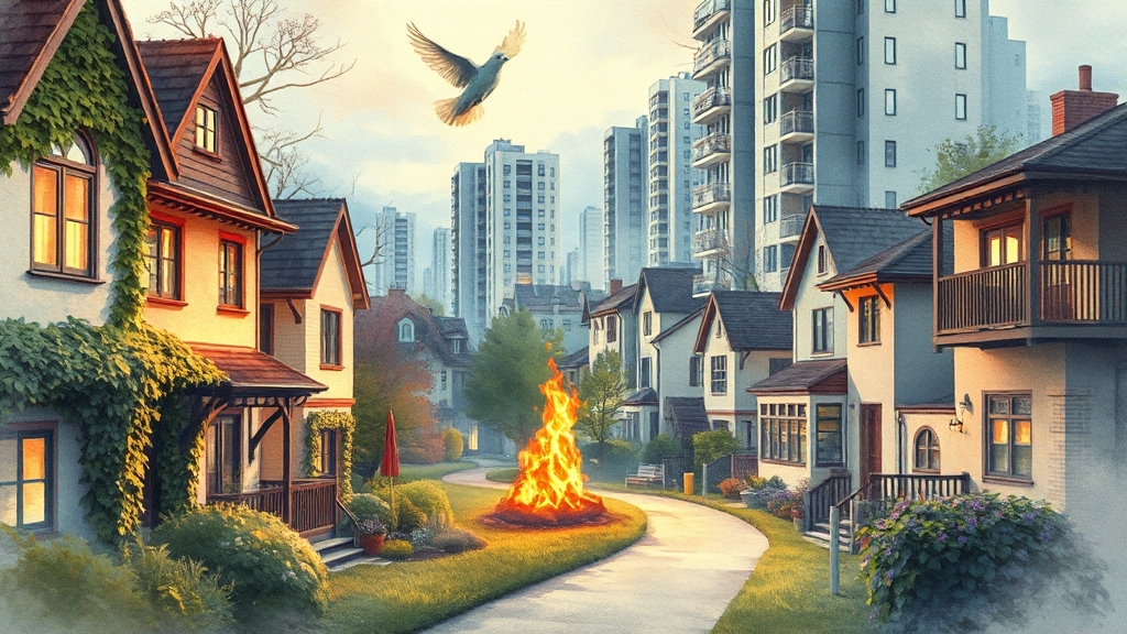 보험료는 왜 다를까요? (watercolor 스타일)