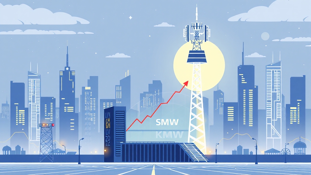 케이엠더블유 주가 현황 (illustration 스타일)