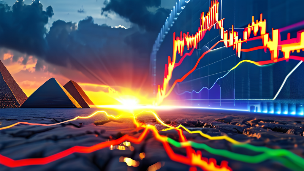 중동 사태와 환율 상승의 경제적 영향 (realistic 스타일)