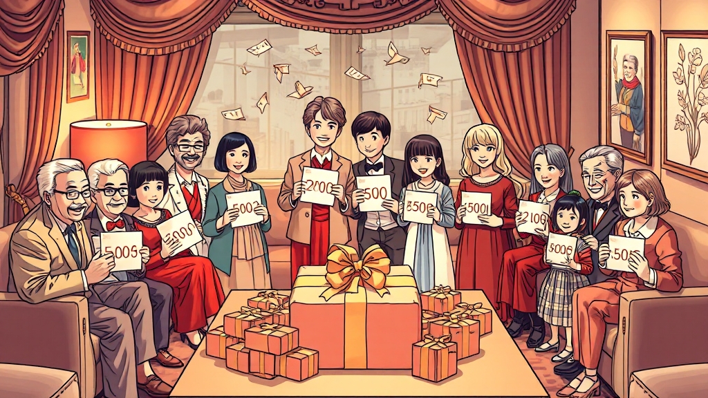가족 관계별 적용 기준 (illustration 스타일)