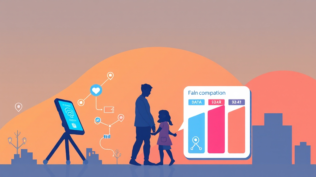 통신사별 통합 요금제 비교 (cartoon 스타일)