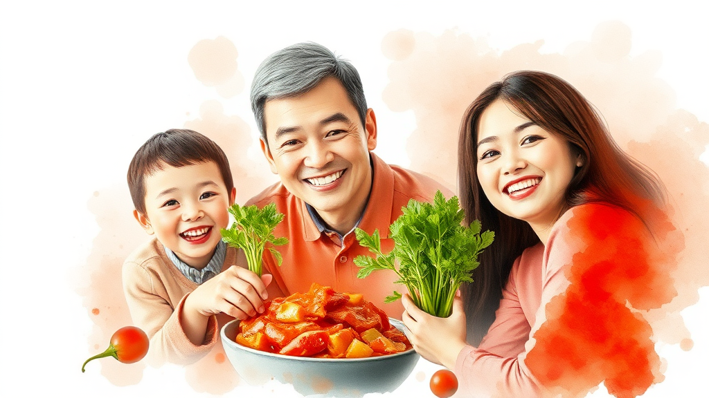 황금 양념: 맛 보장 레시피 (watercolor 스타일)