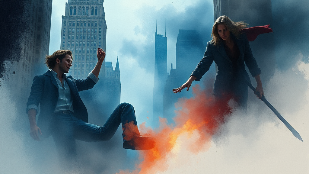 숨겨진 진실과 요한의 최후 (watercolor 스타일)