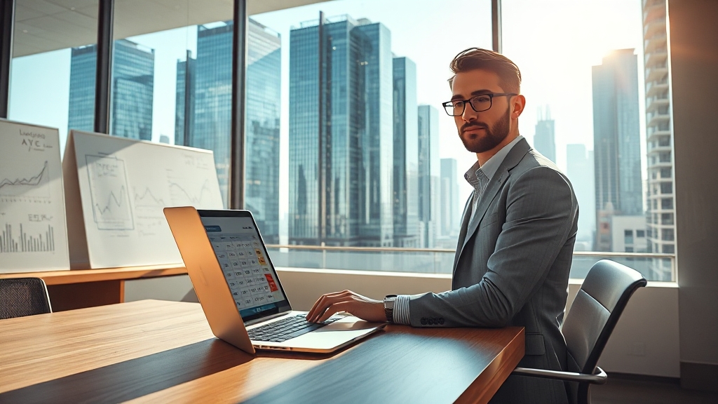 똑똑한 대출, 미래를 설계 (realistic 스타일)