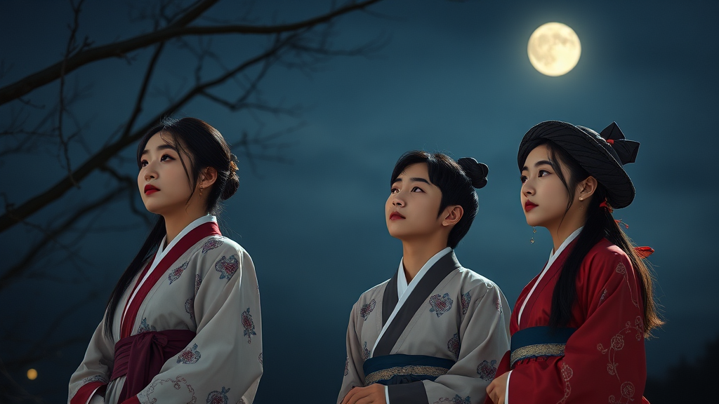 주요 등장인물 분석 (realistic 스타일)