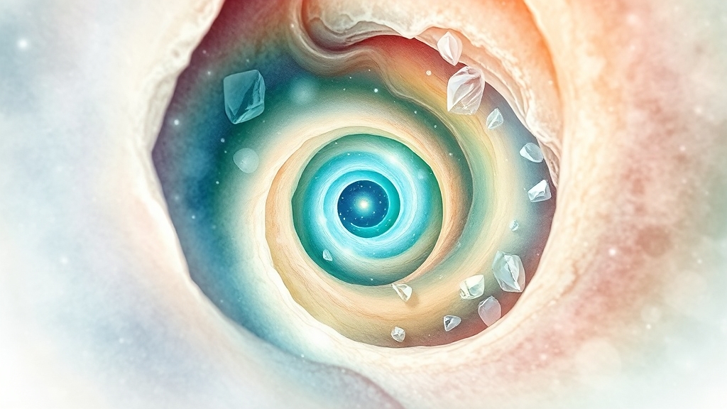 이석증이란? (watercolor 스타일)