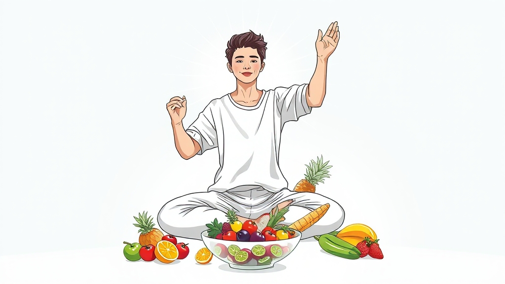 일상에서 활용 가능한 체지방 관리 팁 (illustration 스타일)