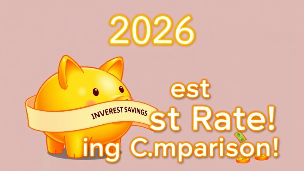 최고 금리 비교 (2026년 1월 기준) (illustration 스타일)