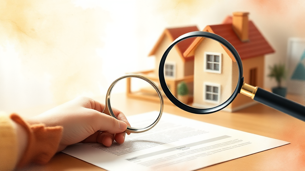 특약, 왜 중요할까요? (watercolor 스타일)