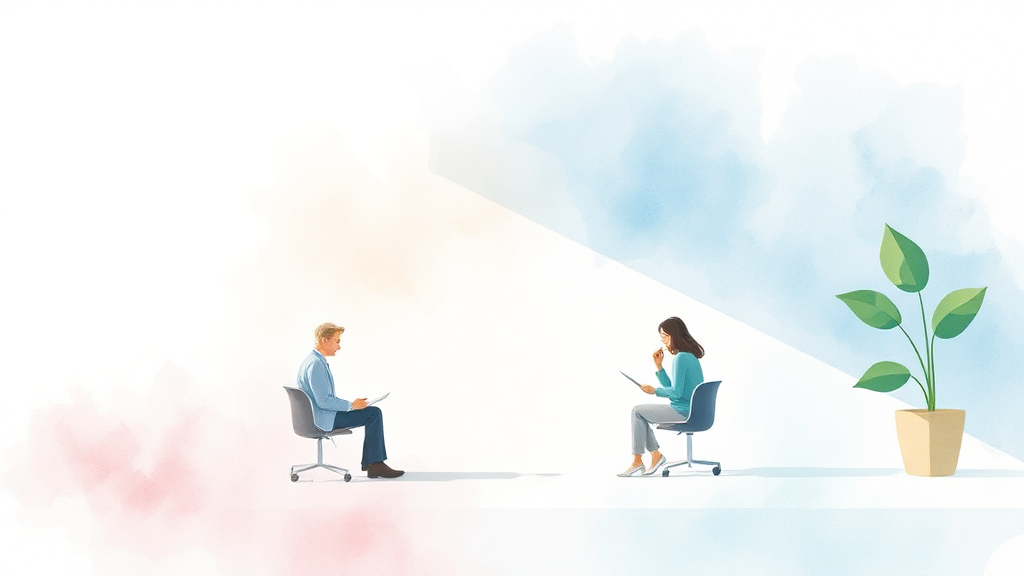 통합돌봄 서비스 신청 및 이용 방법 (watercolor 스타일)