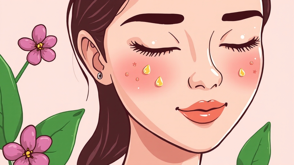 피부 건강을 위한 활용법 (cartoon 스타일)