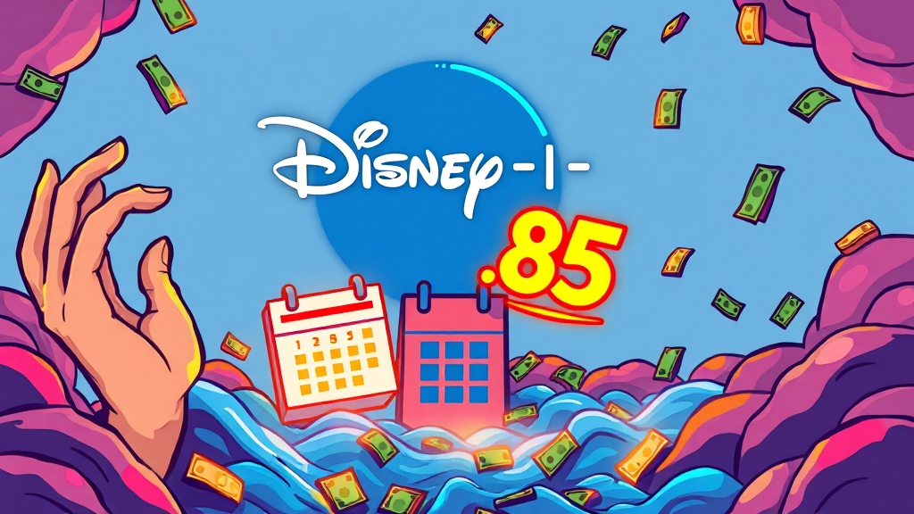 OTT 구독료 절감 트렌드 (cartoon 스타일)