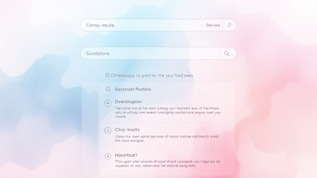 AI 검색 방식, 어떻게 개편될까? (watercolor 스타일)