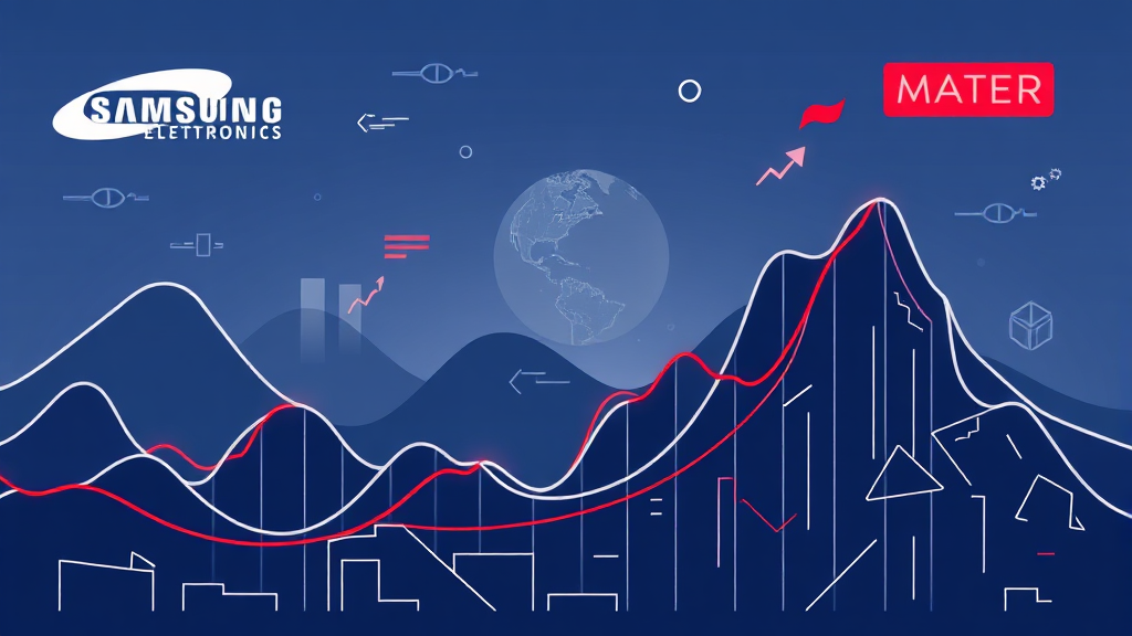 주가 급등락 요인 분석 (illustration 스타일)