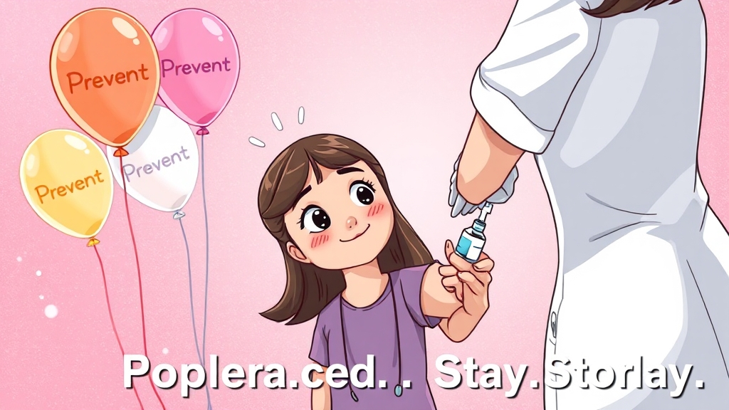 가다실 9가, 언제 맞아야 할까? (cartoon 스타일)