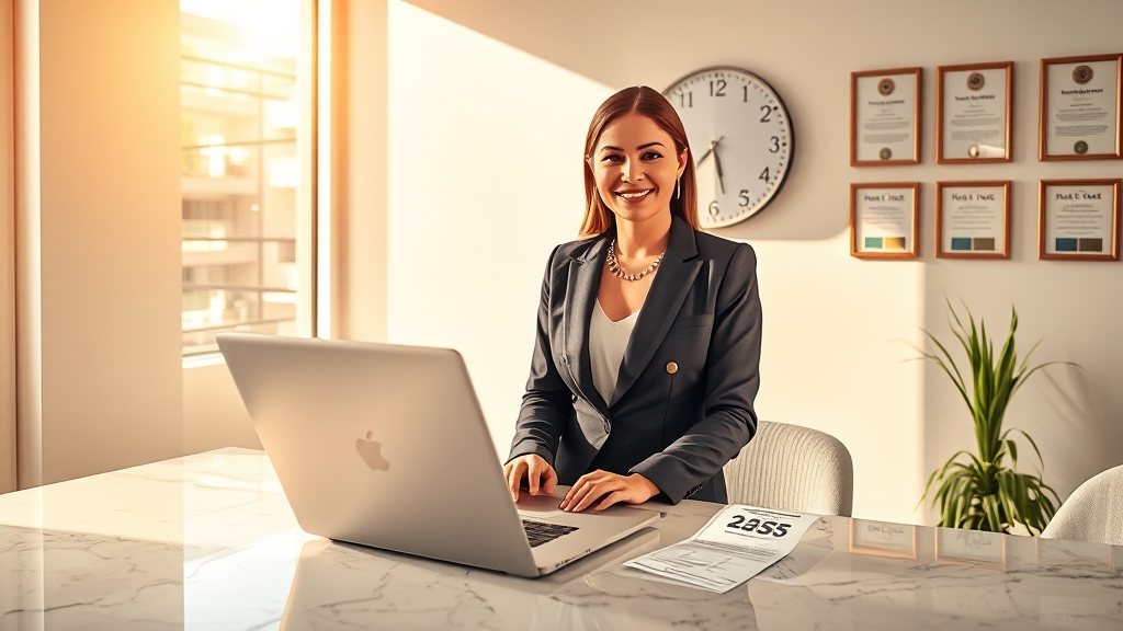 국세청 원클릭 환급 서비스 (realistic 스타일)