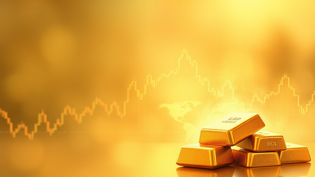 주식 계좌로 금 투자하는 방법 (watercolor 스타일)