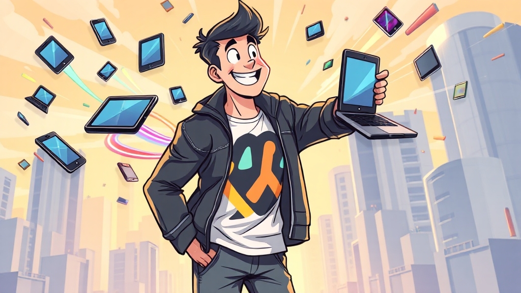 전면광고 중단, 원인과 해결 전략 (cartoon 스타일)