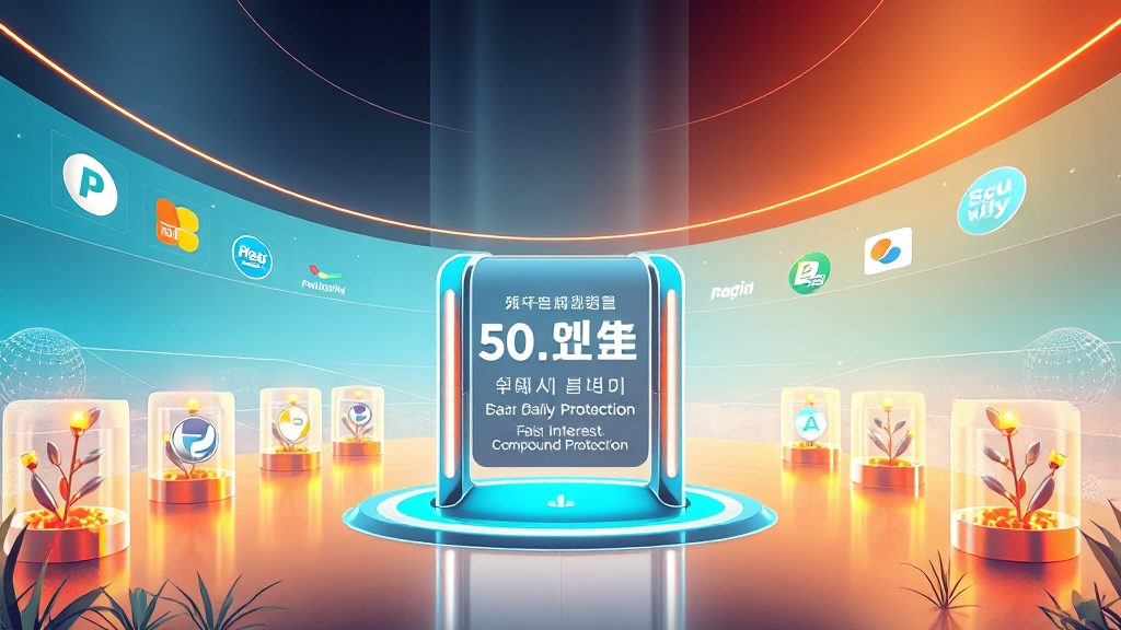 파킹통장의 매력적인 장점 (illustration 스타일)