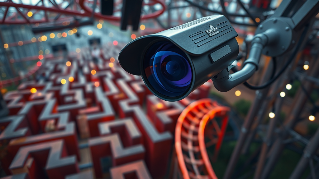 세컨더리 시장의 리스크 (realistic 스타일)