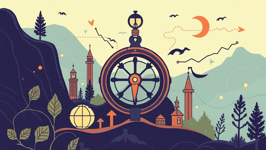 S&P500 ETF 세금 정보: 국내 vs 해외 (illustration 스타일)