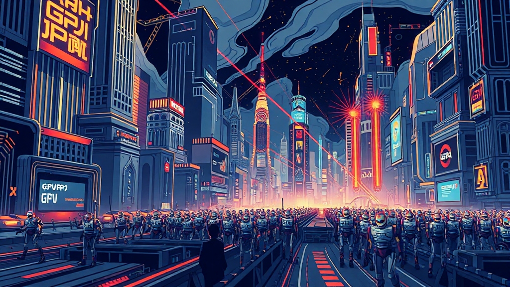 블랙웰 기반 제품: 혁신의 시작 (illustration 스타일)