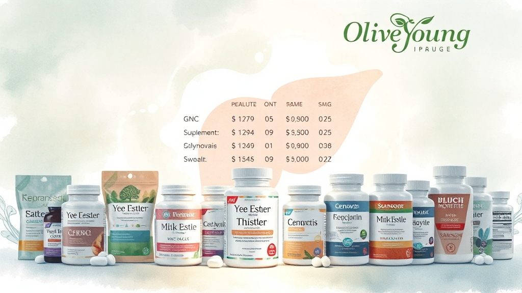 여에스더 vs 타사 제품, 비교 분석! (watercolor 스타일)