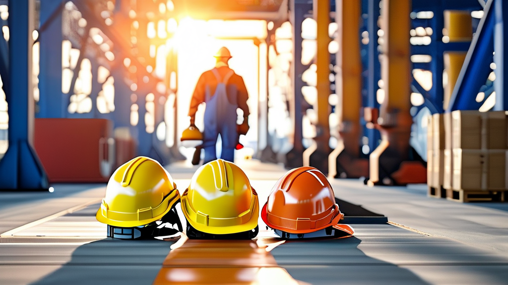 산재보험 급여의 종류와 내용 (realistic 스타일)