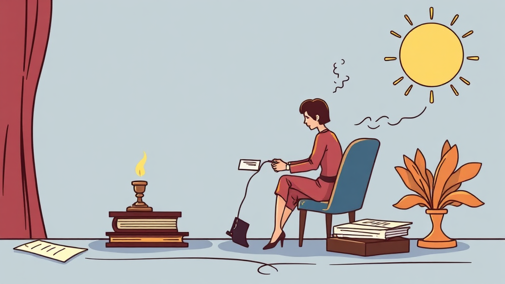 퇴직금 중간정산, 이것만은 꼭 확인하세요! (illustration 스타일)
