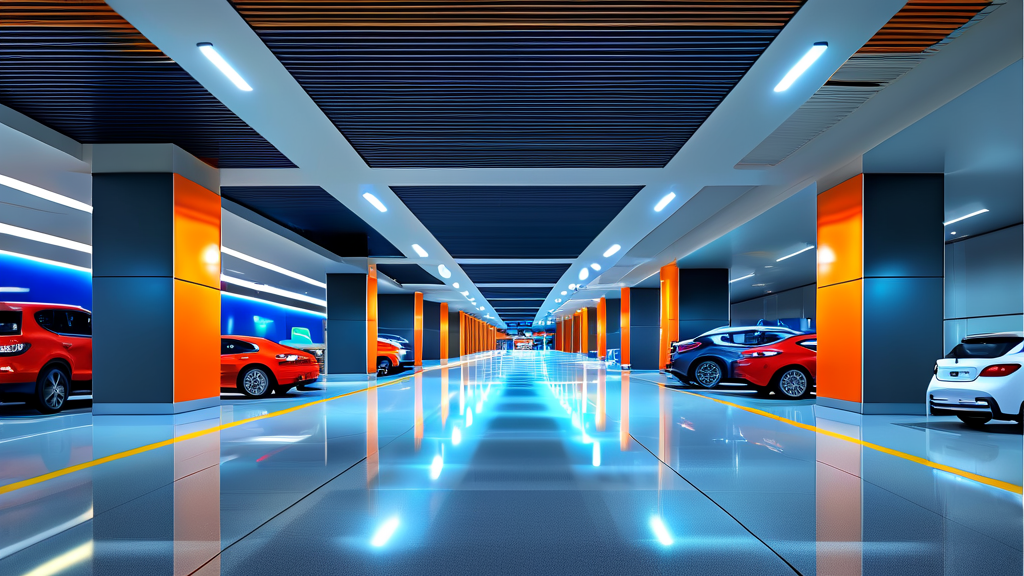 주차 요금 할인 정책 및 혜택 (realistic 스타일)