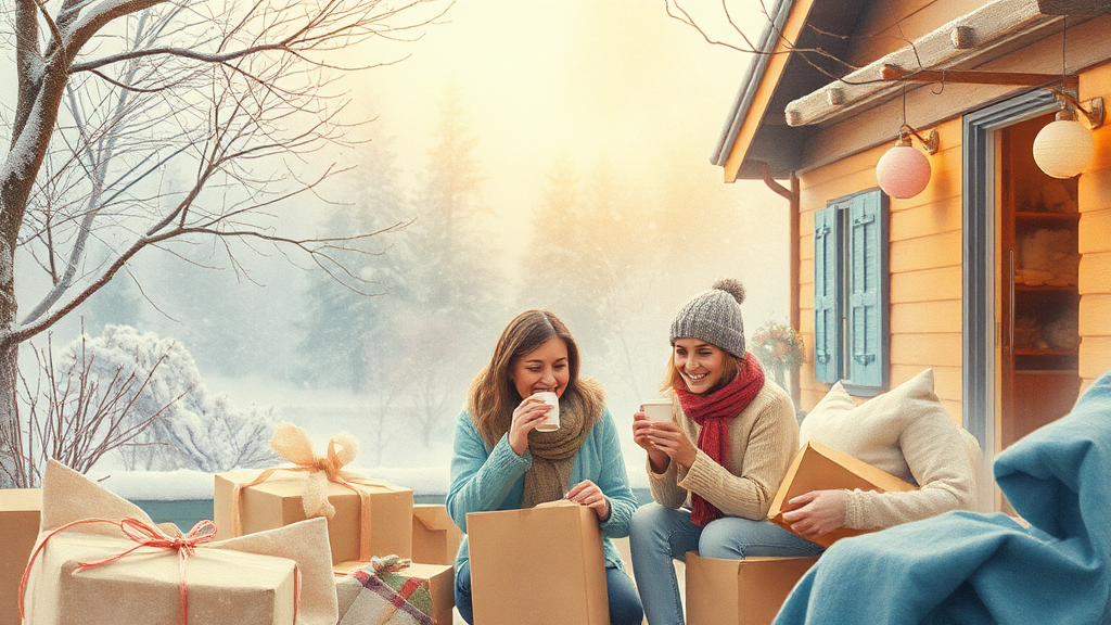 이사 준비 체크리스트 (watercolor 스타일)