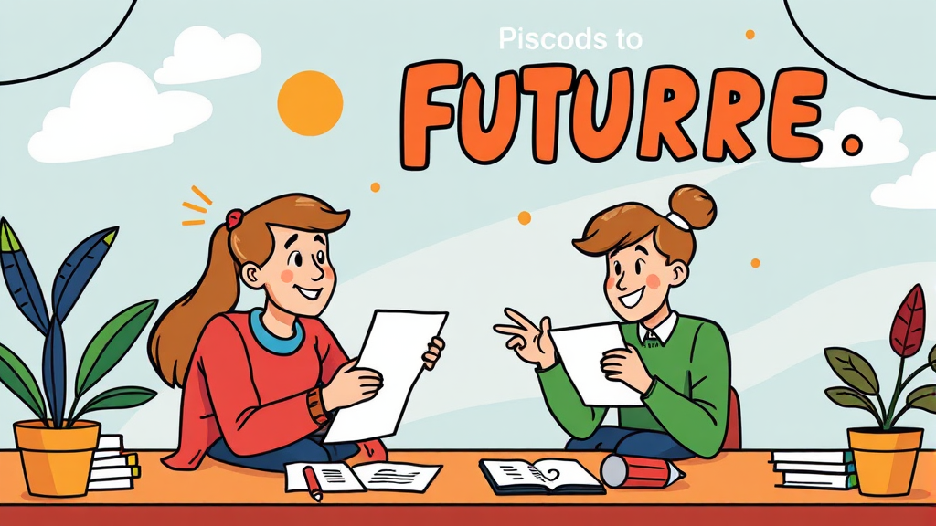 평생교육이용권, 무엇이든 배울 수 있는 나라 지원 카드 (cartoon 스타일)