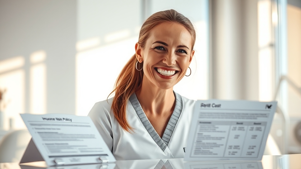 치과 실비보험, 똑똑하게 활용하세요! (realistic 스타일)