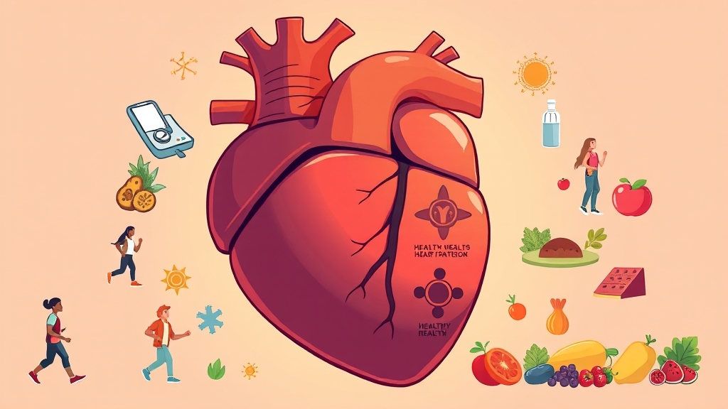 심장 비대의 주요 원인들 (cartoon 스타일)