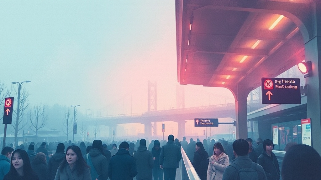 공연장 교통 및 주차 정보 (watercolor 스타일)