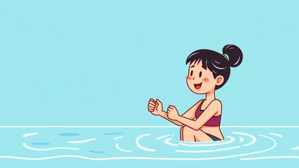 신장 건강 지키는 생활 습관 (cartoon 스타일)