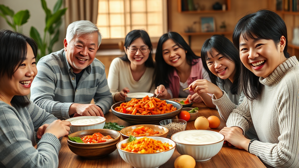 발효식품, 왜 좋을까? (realistic 스타일)