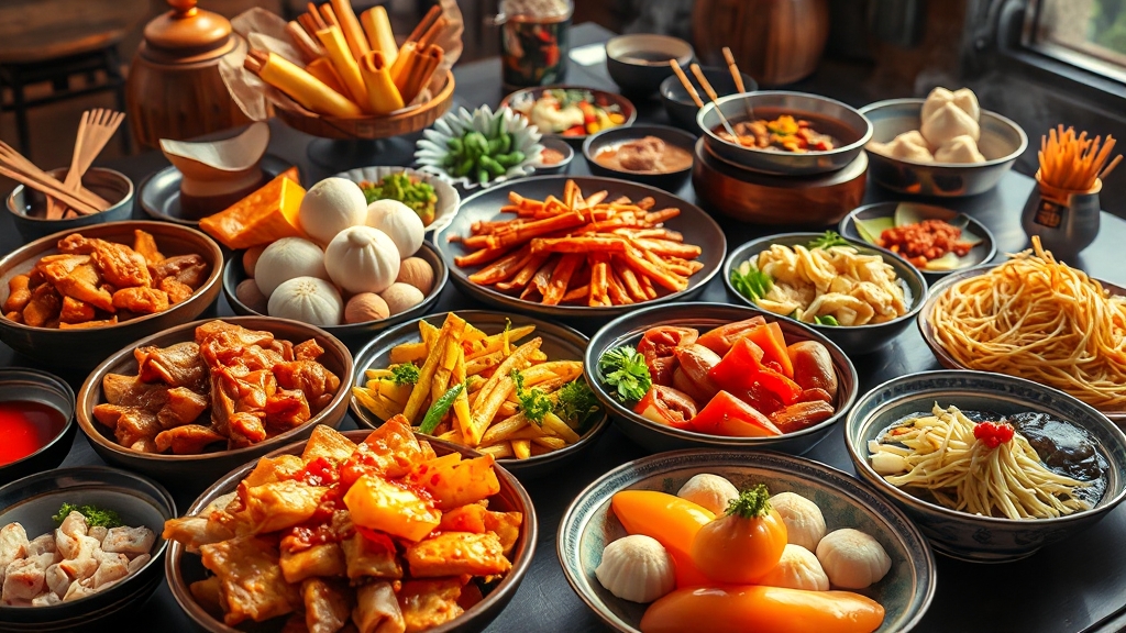 무한리필 & 특별 메뉴 (realistic 스타일)