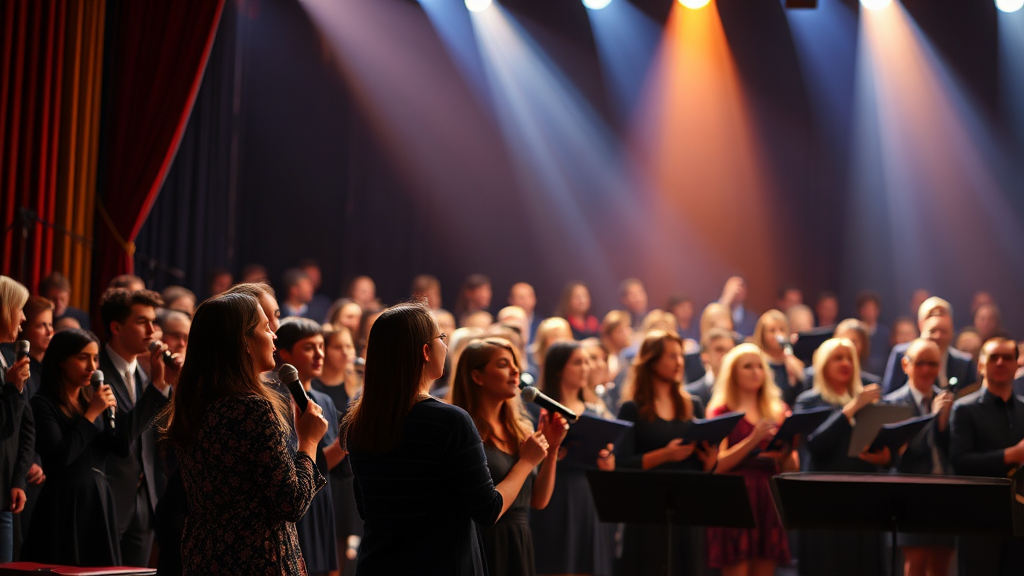 출연진 라인업 및 프로그램 (realistic 스타일)