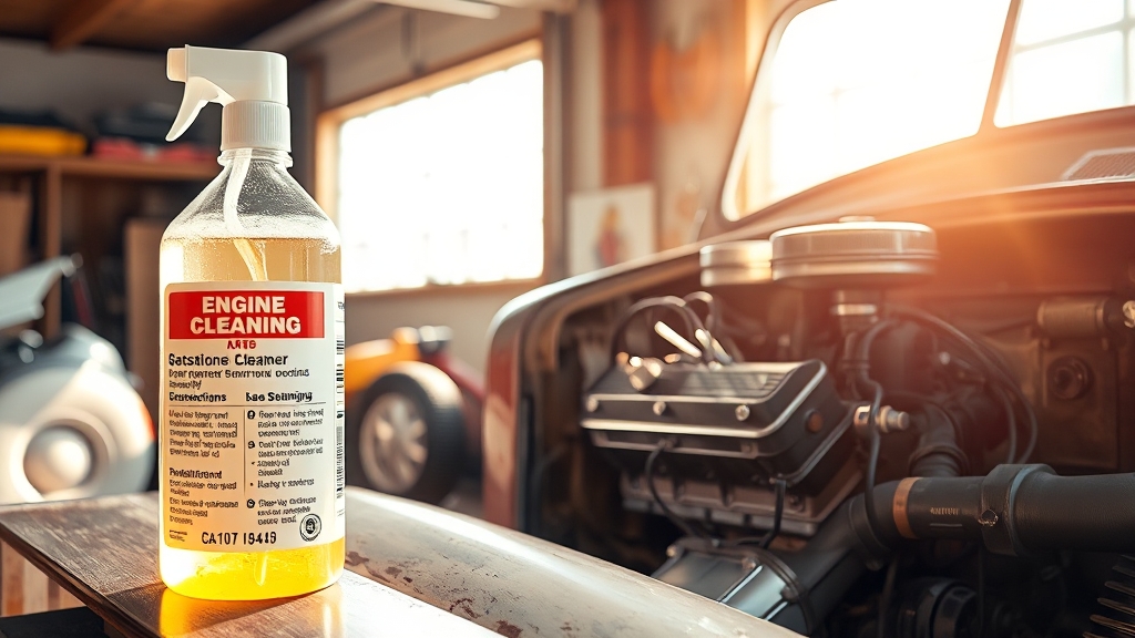 엔진세정제, 어떤 점을 주의해야 할까? (realistic 스타일)