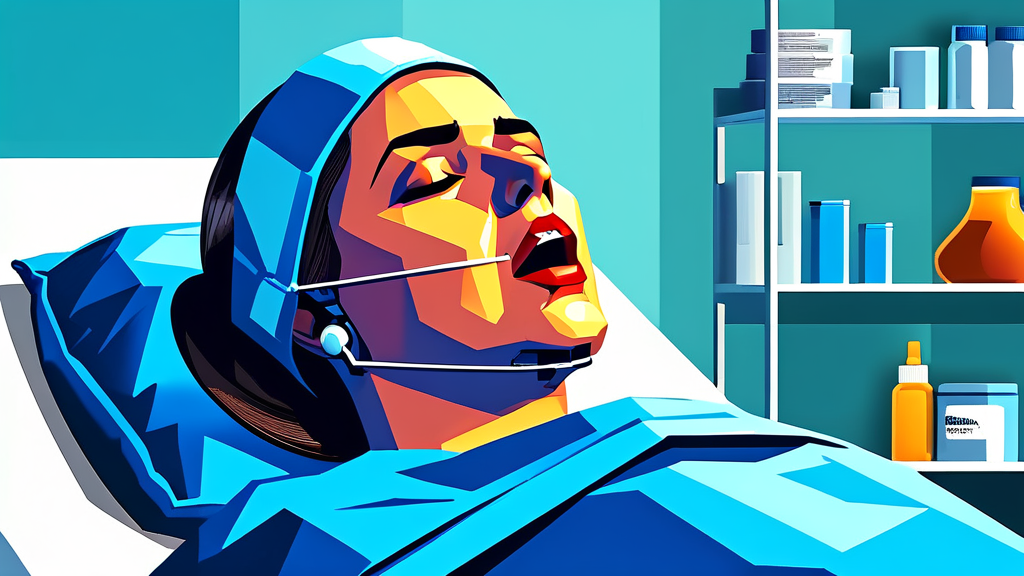 코골이 수술, 비용과 절차는 어떻게 되나요? (illustration 스타일)