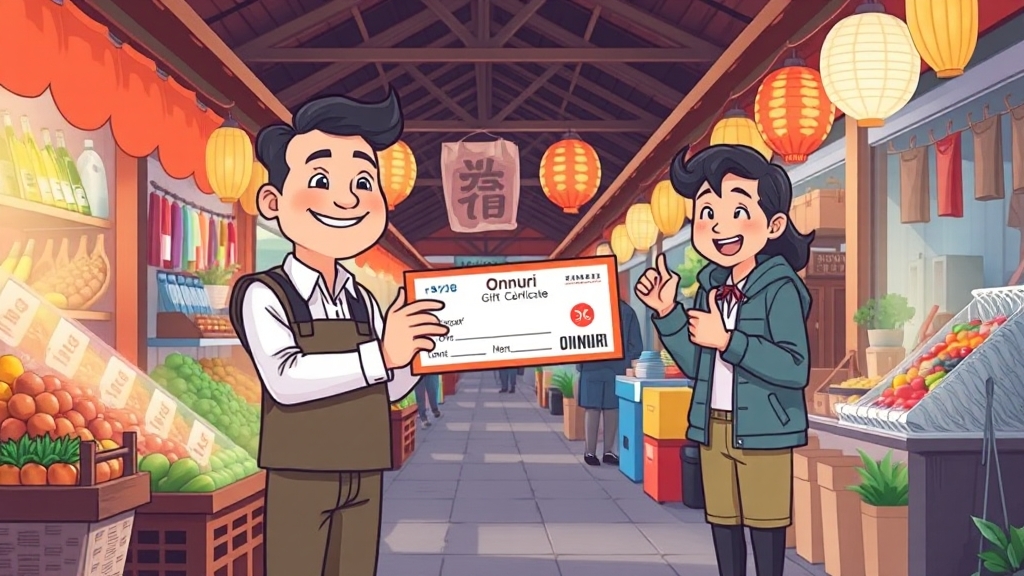 지역 경제 활성화 기여 (cartoon 스타일)